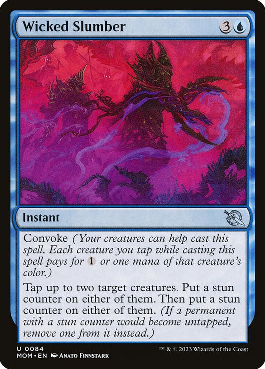 Wicked Slumber front