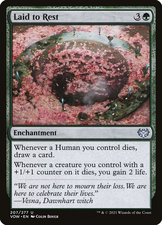 Laid to Rest front