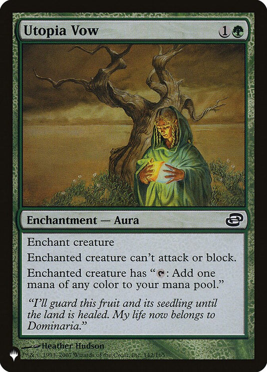 Utopia Vow front