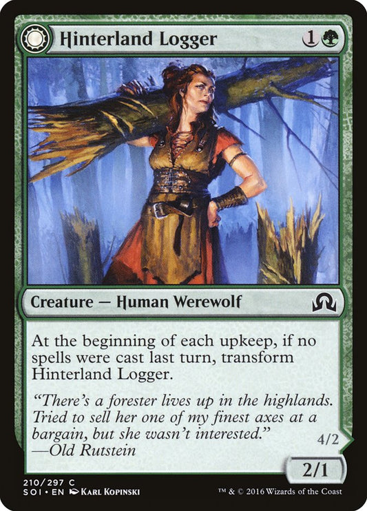 Hinterland Logger // Timber Shredder front