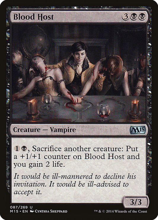 Blood Host front