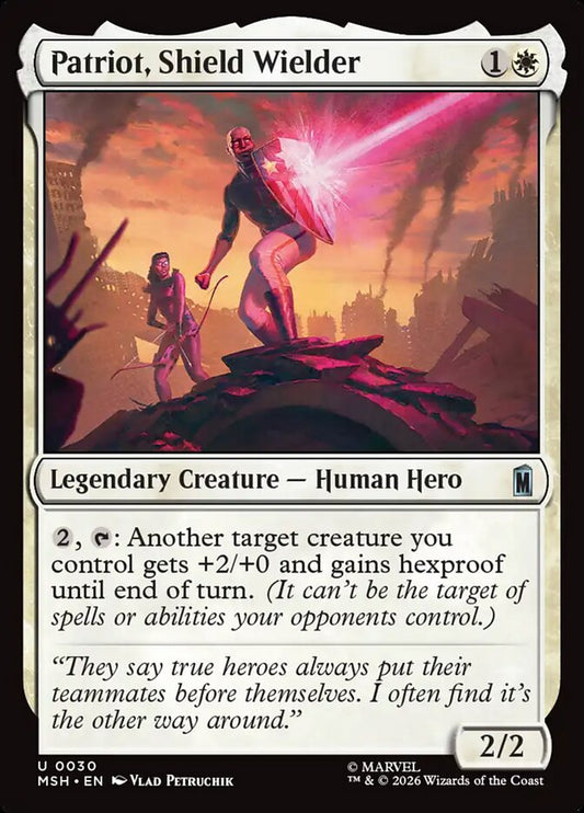 Patriot, Shield Wielder front