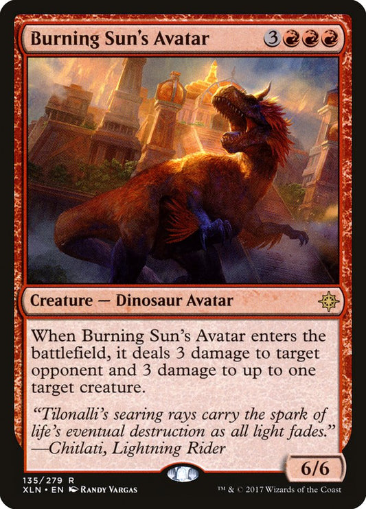 Burning Sun's Avatar front
