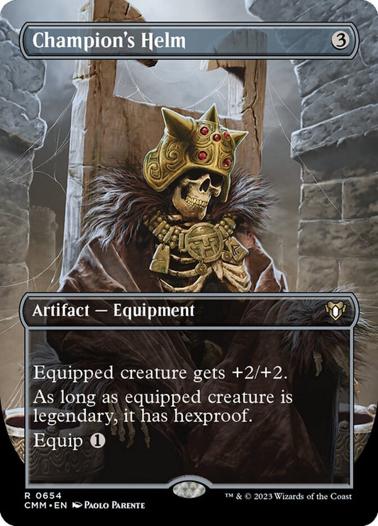 Champion's Helm front