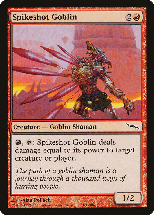 Spikeshot Goblin front