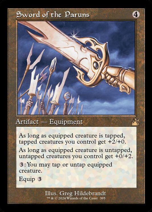 Sword of the Paruns front