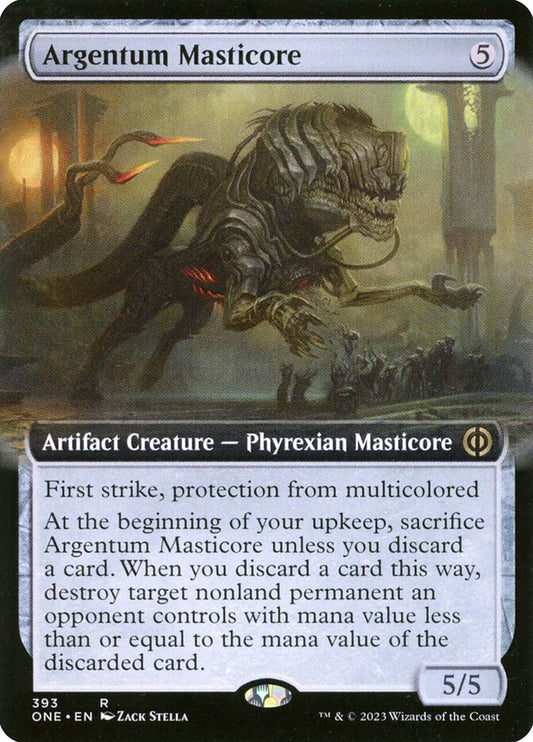 Argentum Masticore front
