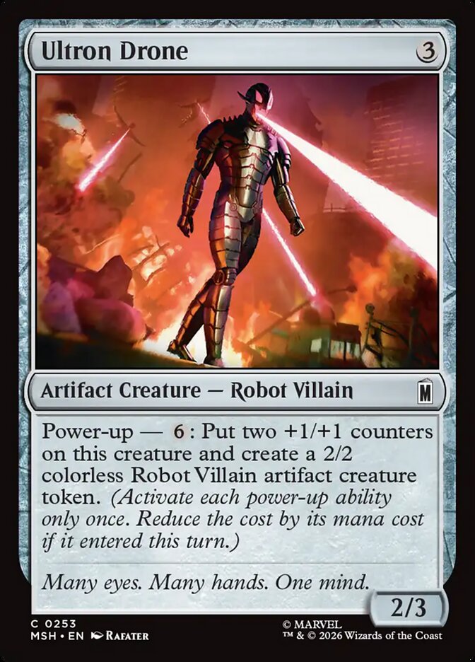 Ultron Drone front
