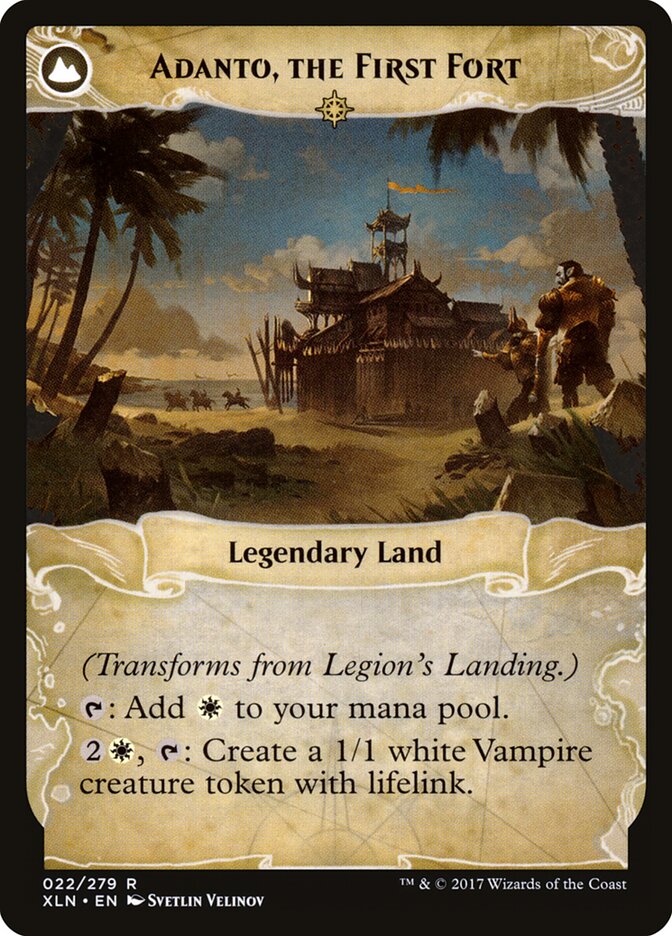 Legion's Landing // Adanto, the First Fort back