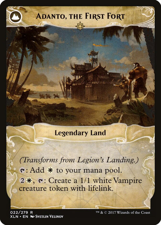 Legion's Landing // Adanto, the First Fort back