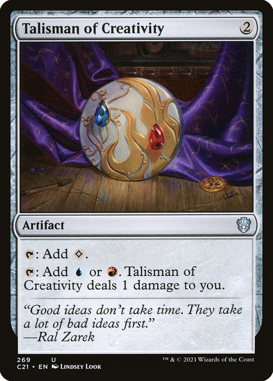 Talisman of Creativity front