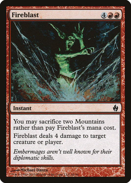 Fireblast front
