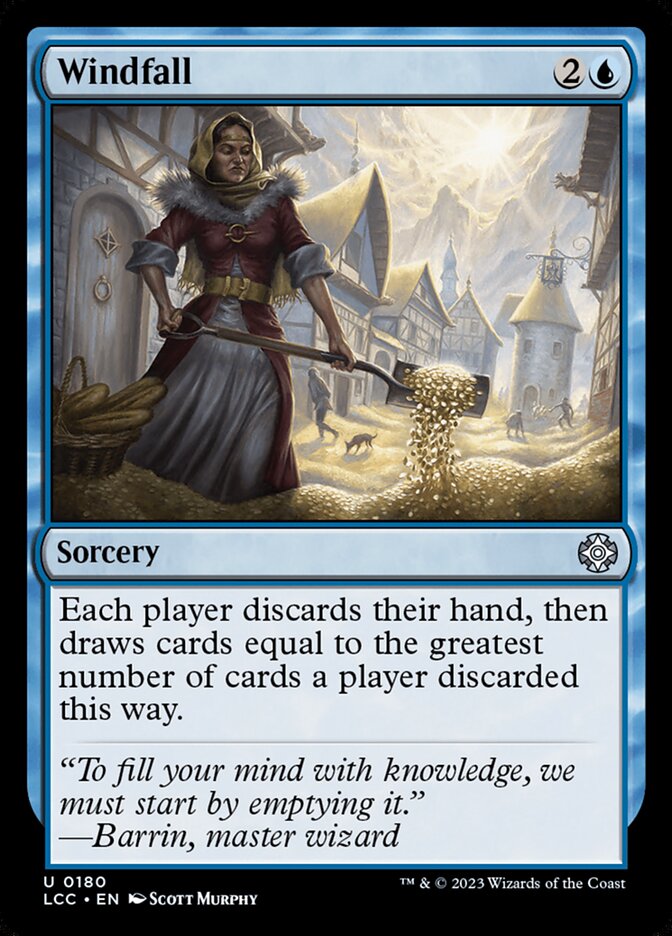 Windfall front