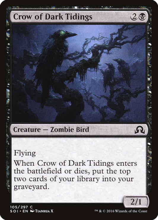 Crow of Dark Tidings front