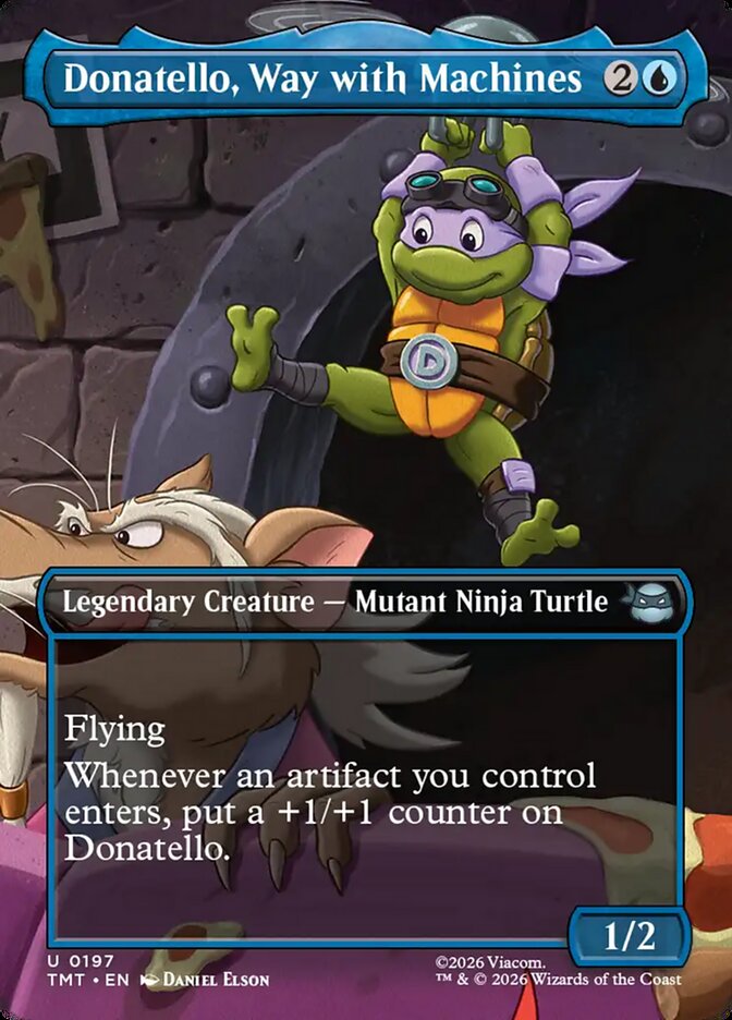 Donatello, Way with Machines front