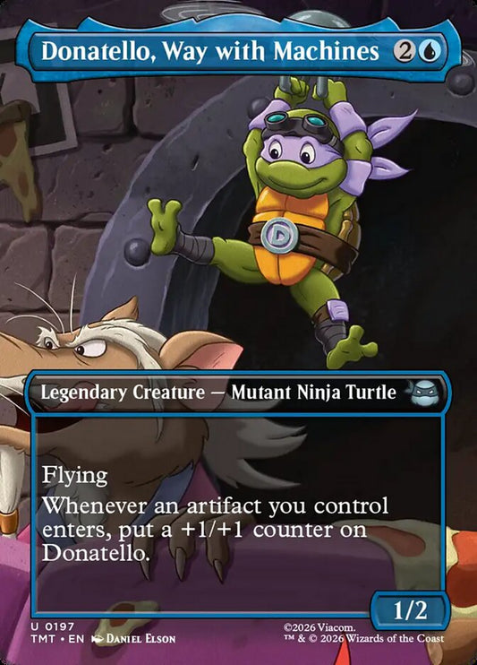 Donatello, Way with Machines front