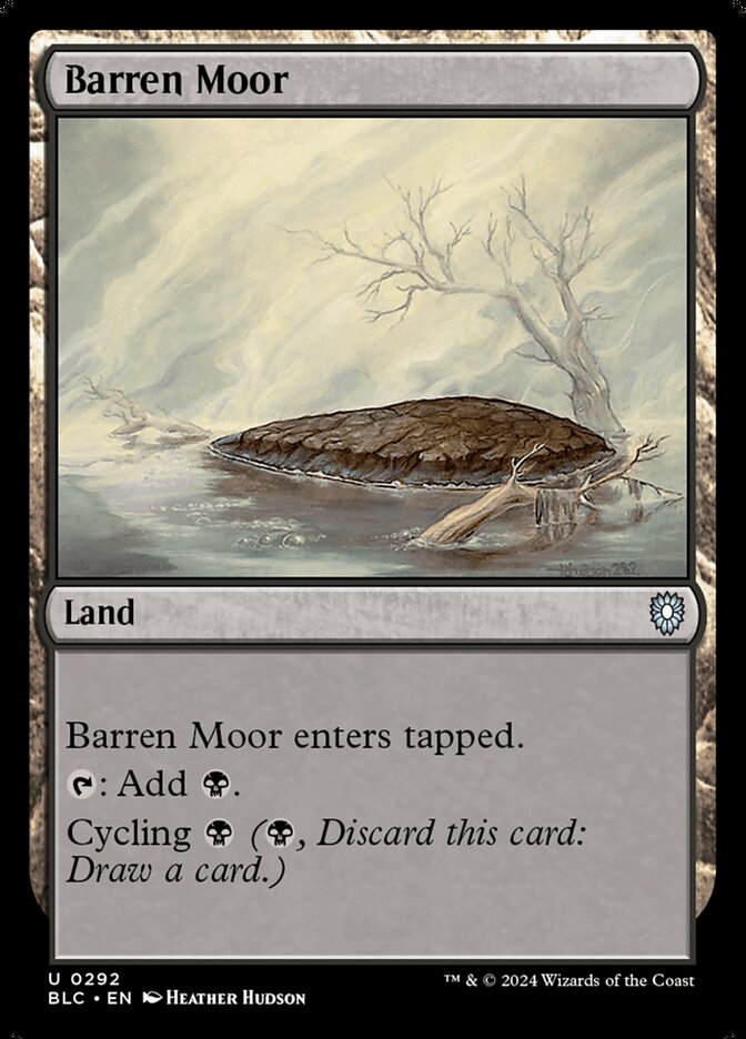 Barren Moor front