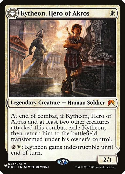 Kytheon, Hero of Akros // Gideon, Battle-Forged front