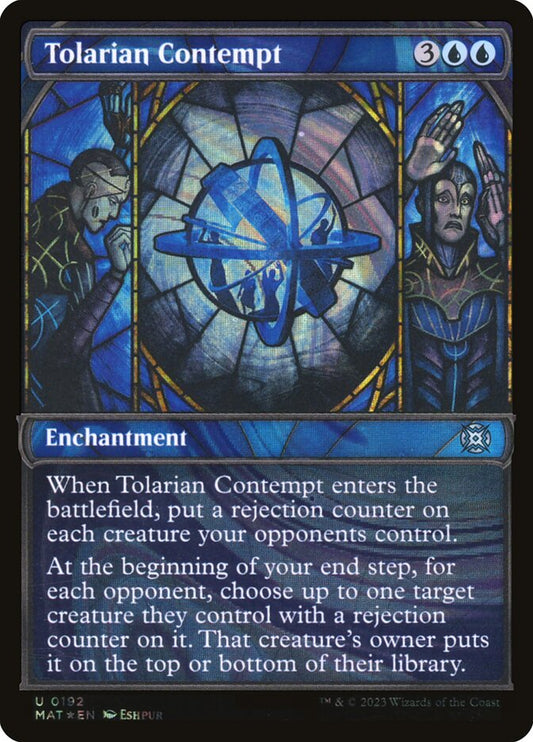 Tolarian Contempt front