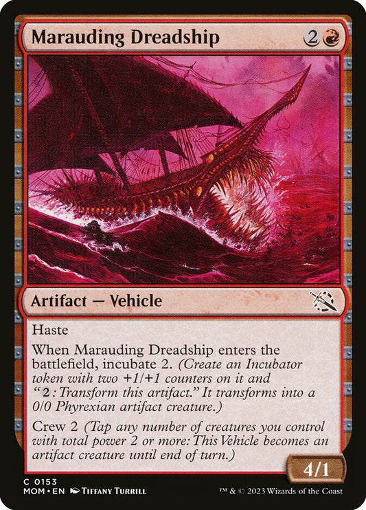Marauding Dreadship front