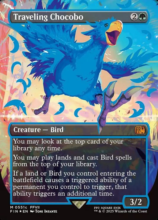 Traveling Chocobo front