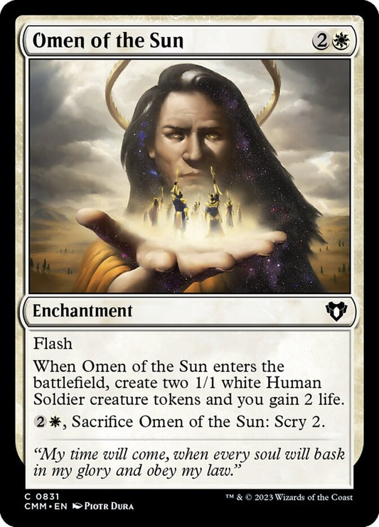 Omen of the Sun front