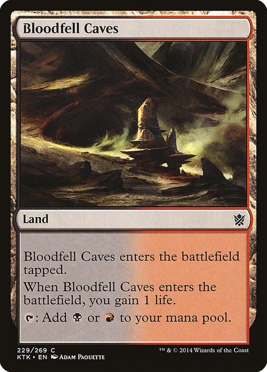 Bloodfell Caves front