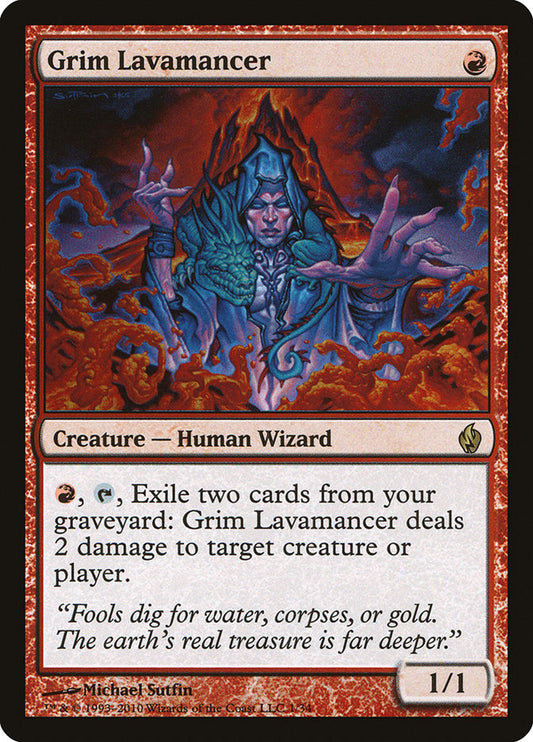 Grim Lavamancer front