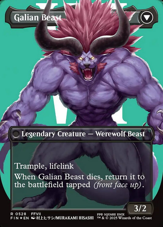 Vincent Valentine // Galian Beast back