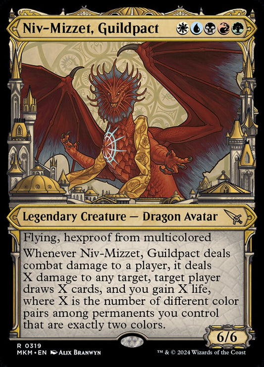 Niv-Mizzet, Guildpact front