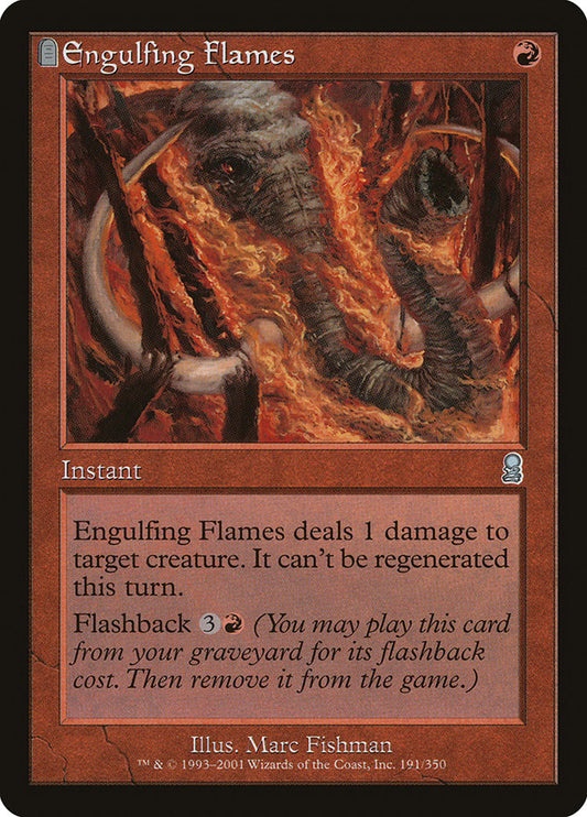 Engulfing Flames front