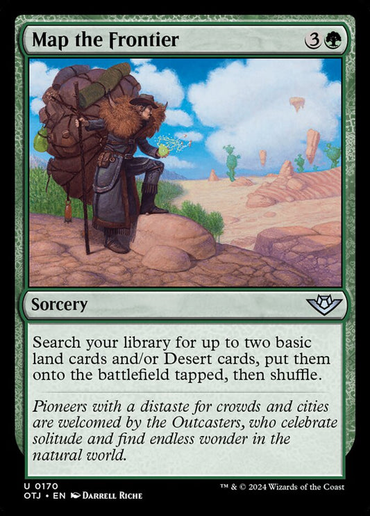 Map the Frontier front