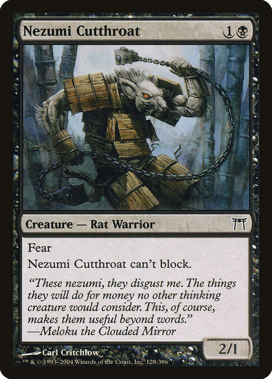 Nezumi Cutthroat front