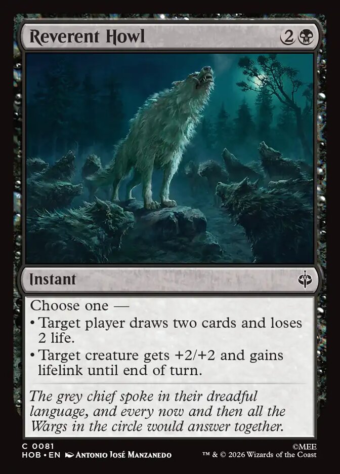 Reverent Howl front