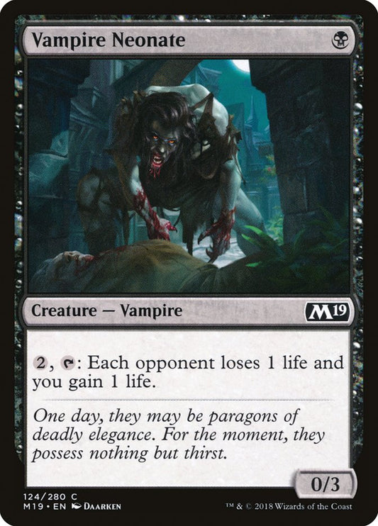 Vampire Neonate front