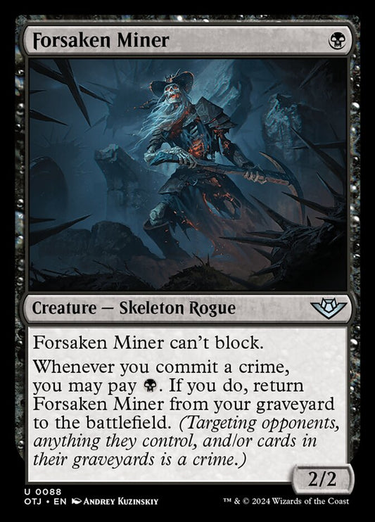 Forsaken Miner front