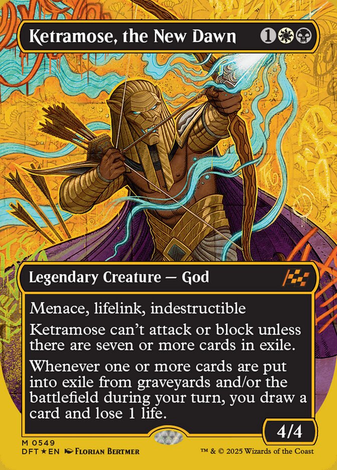 Ketramose, the New Dawn front