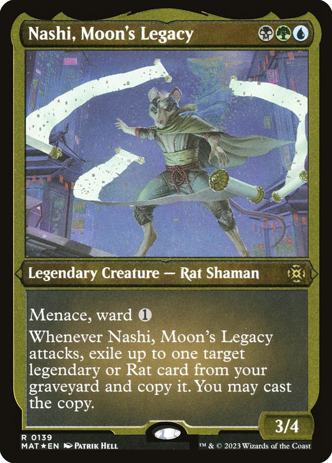 Nashi, Moon's Legacy front