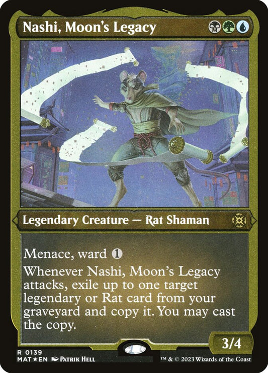 Nashi, Moon's Legacy front