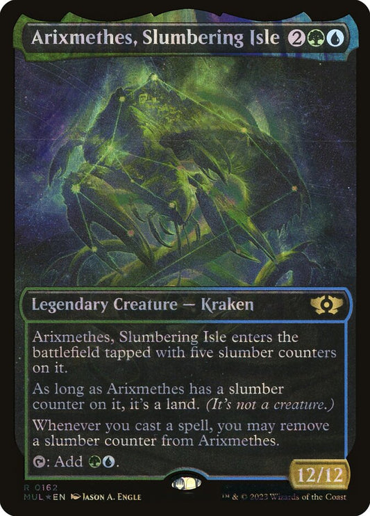 Arixmethes, Slumbering Isle front