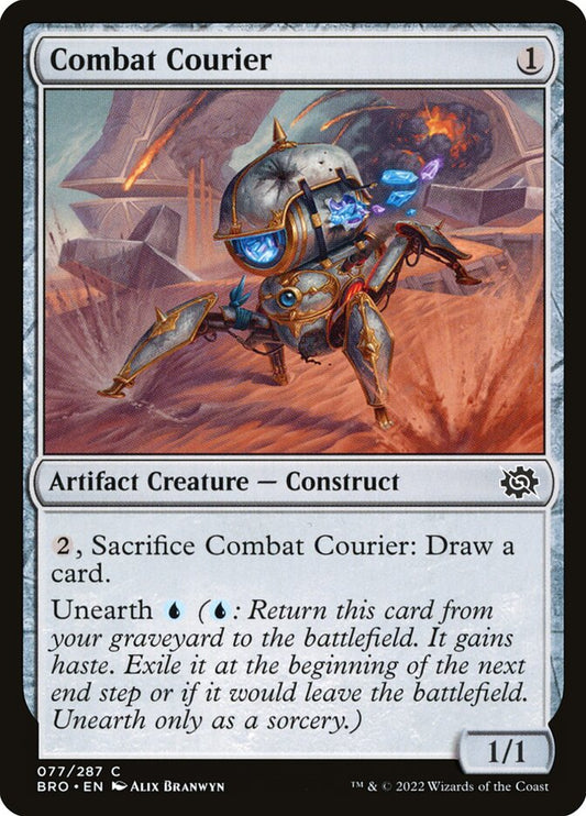 Combat Courier front
