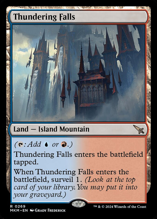 Thundering Falls front