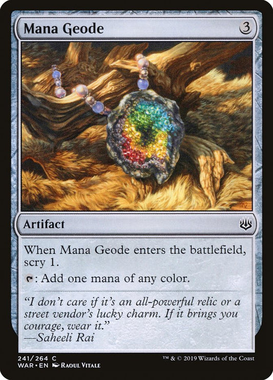 Mana Geode front