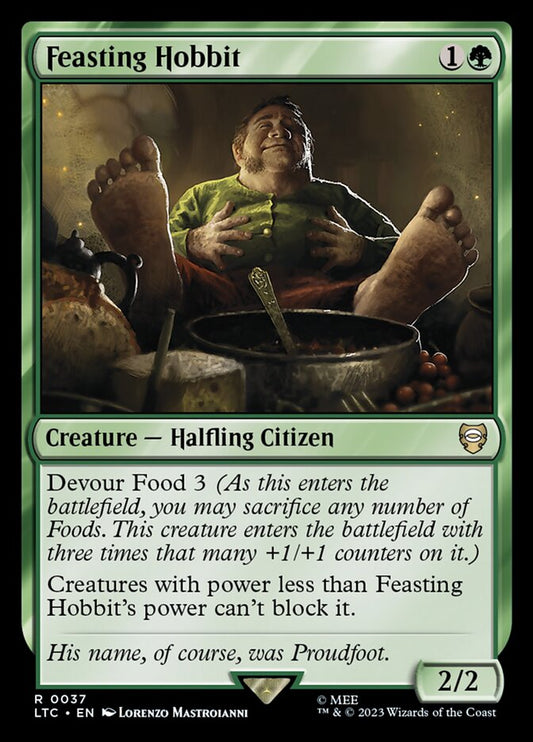 Feasting Hobbit front