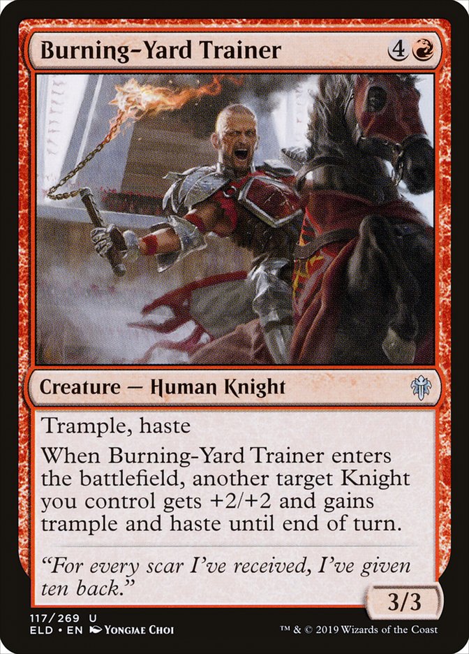 Burning-Yard Trainer front