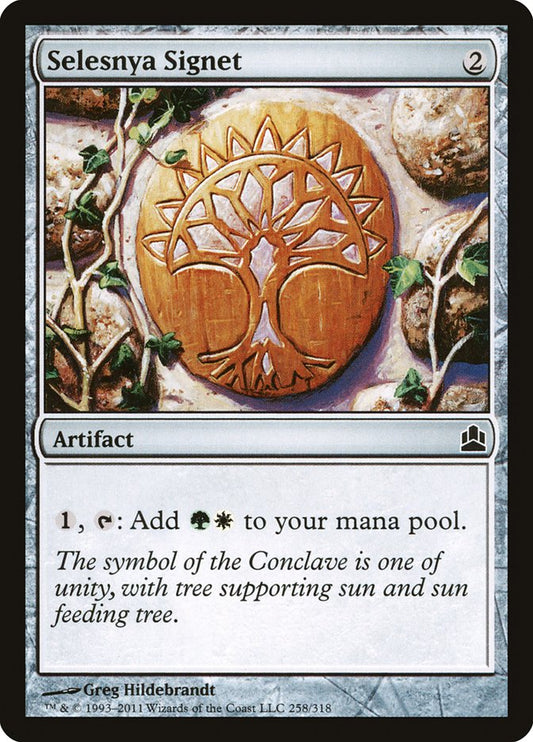 Selesnya Signet front