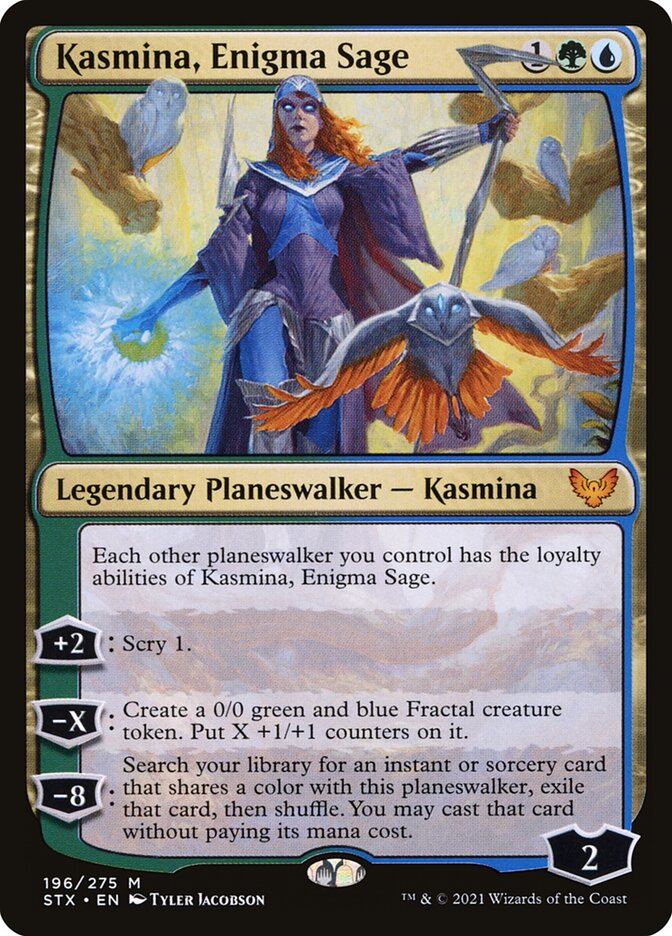 Kasmina, Enigma Sage front
