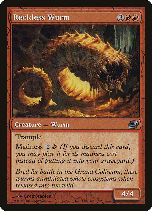 Reckless Wurm front