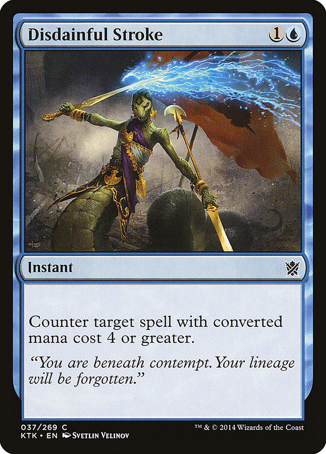 Disdainful Stroke front