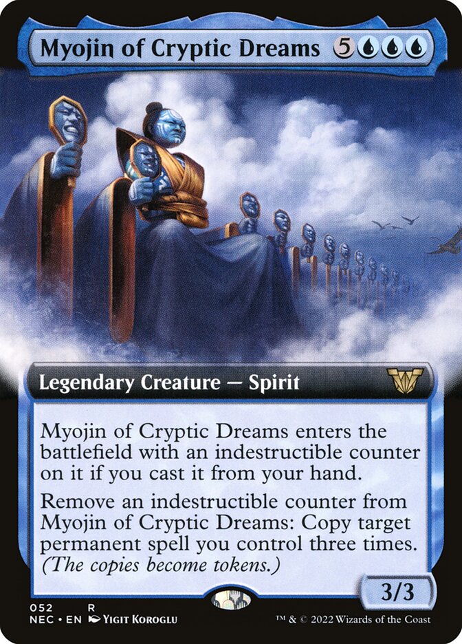 Myojin of Cryptic Dreams front